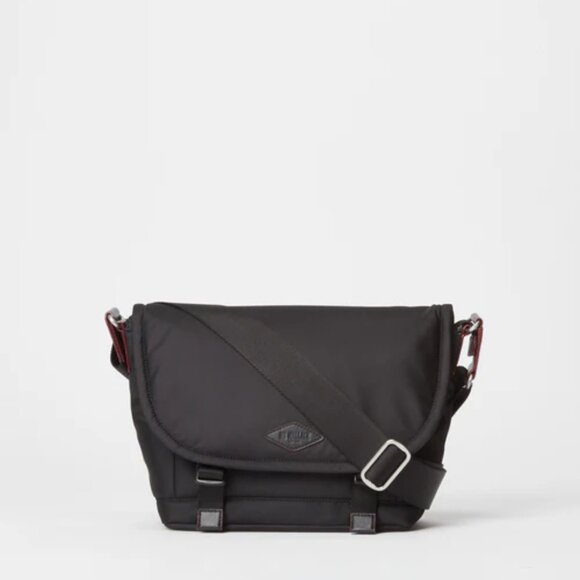 Mz Wallace Bleecker Small Messenger Black $325